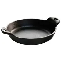 Lodge Logic ronde schaal ø 16,5 cm gietijzer zwart