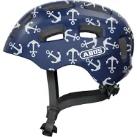 ABUS Fietshelm YOUN-I 2.0 blue anchor S - 48-54 cm - blauw - Geschikt voor gebruik op elektrische fietsen - stadsfietsen - 240 g