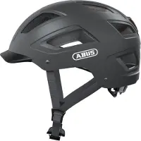 ABUS Fietshelm HYBAN 2.0 titan L - 56-61 cm - grijs - Geschikt voor gebruik op elektrische fietsen - stadsfietsen - 460 g