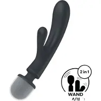 Satisfyer Triple Lover - G-spot vibrator en massager - zilver