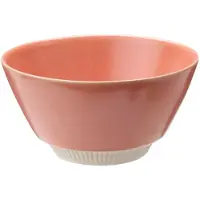Knabstrup Colorit Kom Ø14 Cm Koraal - Koffiekopjes Steengoed Coral - K1273