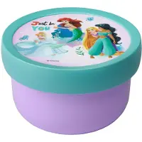 Mepal fruitbox Campus - 300 ml - Inclusief fruitvorkje - Sluit goed af - Snackdoosje - Disney Princess