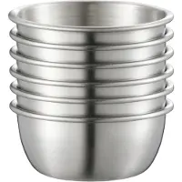 Dorre Dian dipschaaltjes 6-pack Silver