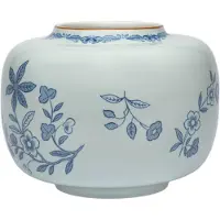 Rörstrand Ostindia Vaas 17x22 Cm - Vazen Porselein Blue - 1071124
