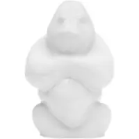 Kosta Boda Gabba Gabba Hey sculptuur 120 mm Cloudy white