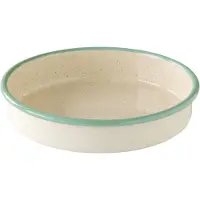 Kockums Jernverk Kockums ovenschaal Cream lux-groen, rond, Ø24 cm