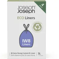 Joseph Joseph Afvalzak IW8 5L Eco Liners Grijs