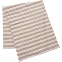 ERNST Tafelkleed 145x240 Cm Wit/beige - Tafelkleden & lopers Katoen White - 117471