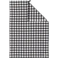 ERNST keukenhanddoek geruit 47x70 cm Grijsblauw-wit