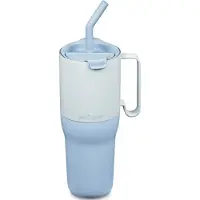 Klean Kanteen Thermosbeker Rise Tumbler 1065ml Straw Lid Ice Blue