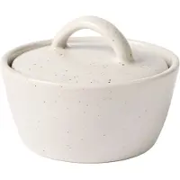 Broste Copenhagen Nordic Vanilla schaal met deksel Ø8 cm