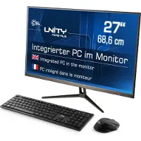CSL-Computer MSI Modern AM272P 12M-1063AT All-in-One zwart 27" (68,6 cm) FHD-beeldscherm, Intel Core i5-1235U, 16 GB RAM, 512 GB M.2 SSD, Intel grafische kaart, Wi-Fi 6E, Bluetooth 5.3, W