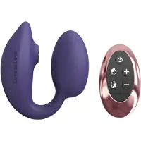 Love to love Wonderlover - G-punt vibrator, clitorisstimulator (donkerpaars)