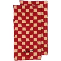By On Love theedoek 50x70 cm 2-pack Rood-zand