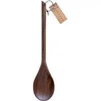 Satake serveerlepel 33,5 cm Walnotenhout