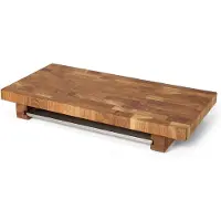 Culimat snijplank 50x25 cm Eikenhout-roestvrij stalen plaat