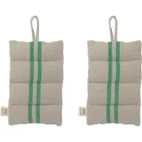 OYOY Linu pannenlap 2-pack Green