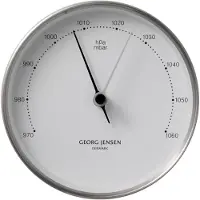 Georg Jensen Henning Koppel Barometer - Klokken Kunststof White - 3587586