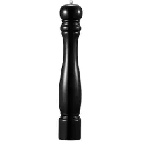 Dorre Karou Kruidenmolen 40 Cm Zwart - Kruidenmolens Rubber Hout Black - 5-9124