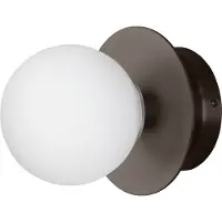 Globen Lighting Wandlampe , ART DECO, dimbare, Brons / Oudmessing, Woonkamer, Metaal, Designer