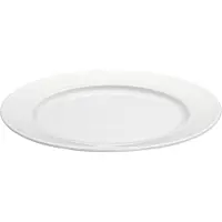 Pillivuyt Plissé bord doorsnee 20 cm Wit