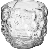 Kosta Boda Moss kaarsenhouder 7,3x8 cm Helder