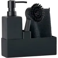 Zone Denmark Afwasset met vaatdoek Black