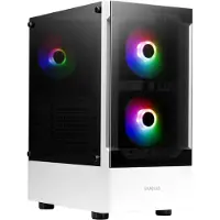 Gamdias - Talos E3 - Wit RGB Gaming Case - Game PC / Computer Behuizing - RGB LED Verlichting