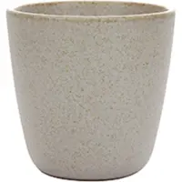 Aida Raw Mok Zonder Handvat 30 Cl - Koffiekopjes Steengoed Sandy Beige - 14402