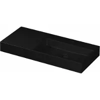 Ink Wastafel United 1000x450x110 mm Mat zwart 0206434