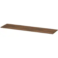 Ink Afdekplaat t.b.v. Onderkast hout decor 180 cmx45 cmx2 cm noten 1257287