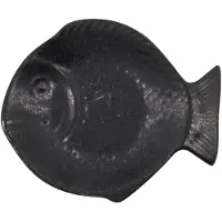 House Doctor Kala Serveerschaal Grijs - Serveerkommen Steengoed Black - 267710001