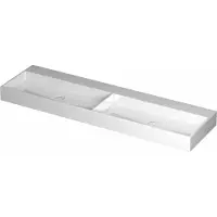 Ink Wastafel united 1600x450x110 mm glans wit 0206481