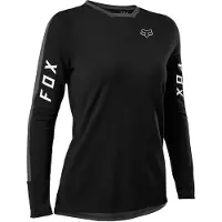 FOX Defend Pro Women's Long Sleeve Jersey Black
