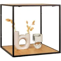 House Nordic Wandrek Vita | staal naturel 36x36x36 cm wandrekken | NADUVI