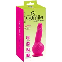 Sweet Smile SMILE Powerful - vibrator met zuignap - 2 motoren - oplaadbaar - roze