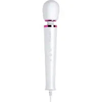 Le Wand Petite Plug-In - wand vibrator - oplaadbaar - wit