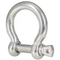 Talamex Shackle 10 Units Zwart 6 mm