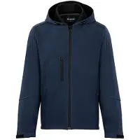 Milanoro - Wind- en waterdichte jasjes - Jas met kap - Navy - XXL