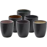 Bitz Espressokop Black Assorti (6-Delig)