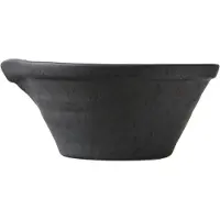 PotteryJo Peep deegkom 27 cm mat zwart