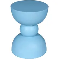 Starfurn Bijzettafel Jon | Blauw (Blauw, 40 diameter: 30cm)
