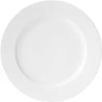 Lyngby Porcelæn Rhombe bord wit Ø 27 cm