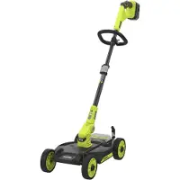 Ryobi 3-in-1 grasmaaier RY18LMC30A-120, 18V, maaibreedte 30 cm, inclusief 1 lithium-ion accu 18V 2Ah en oplader 1,5A