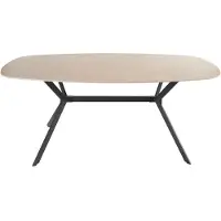 AnLi Style Eetkamertafel 180 Romano ceramic (Beige, 180x76x90cm)