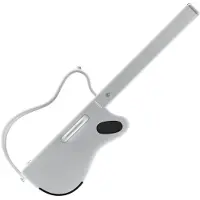 Lava Music Genie Sampler Guitar White met opbergtas