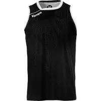 Kempa Player Reversible Sleeveless T-shirt Zwart 152 cm Kinderen