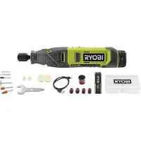 Ryobi 4V USB-lithium accu-rotatiegereedschap RRT4-120GA15, inclusief een set van 15 accessoires