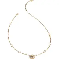 GUESS - JUBN03124JWYGT/U - Halskettiing - Dames - Roestvrij staal en Zirkonia