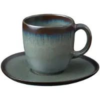 Like. by Villeroy & Boch Kaffeetasse mit Untertasse Lave 190 ml